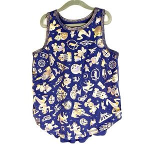 Walt‎ Disney World Shimmer Tank Top Girls 7 50th Anniversary Resort Vacation